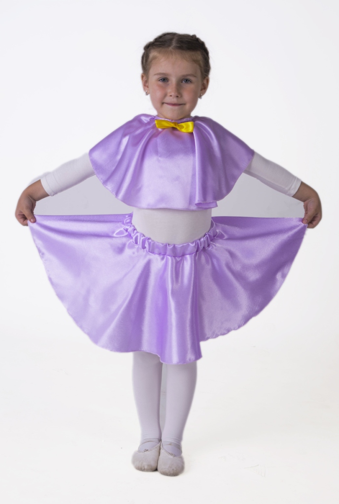 Юбка - солнце из крепсатина