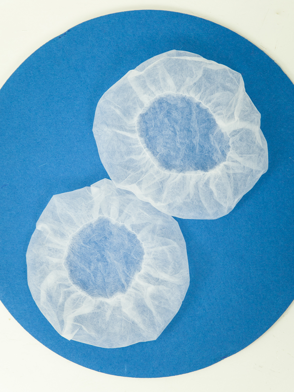 Набор шапочек для клиента - куклы(2 шт.) и клиента - ребенка (2 шт.)