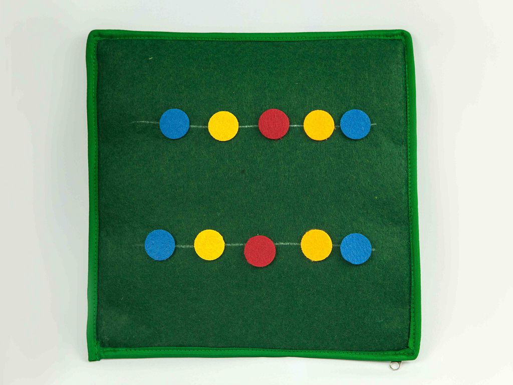 Зеленый квадрат Фланелеграф