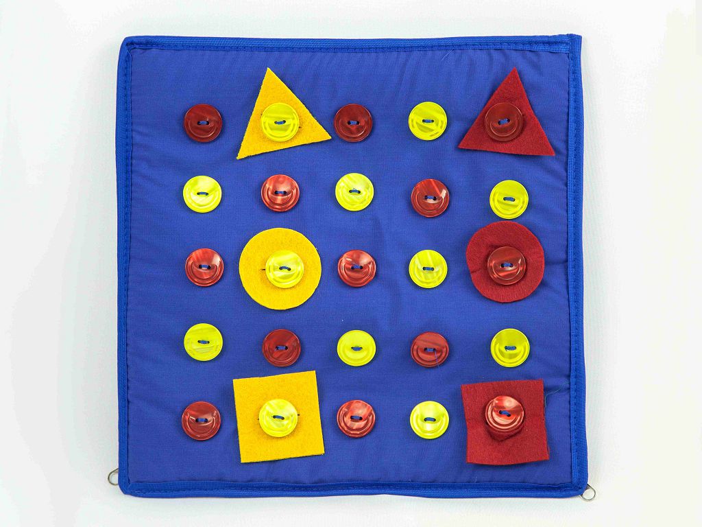 Синий квадрат Пуговицы