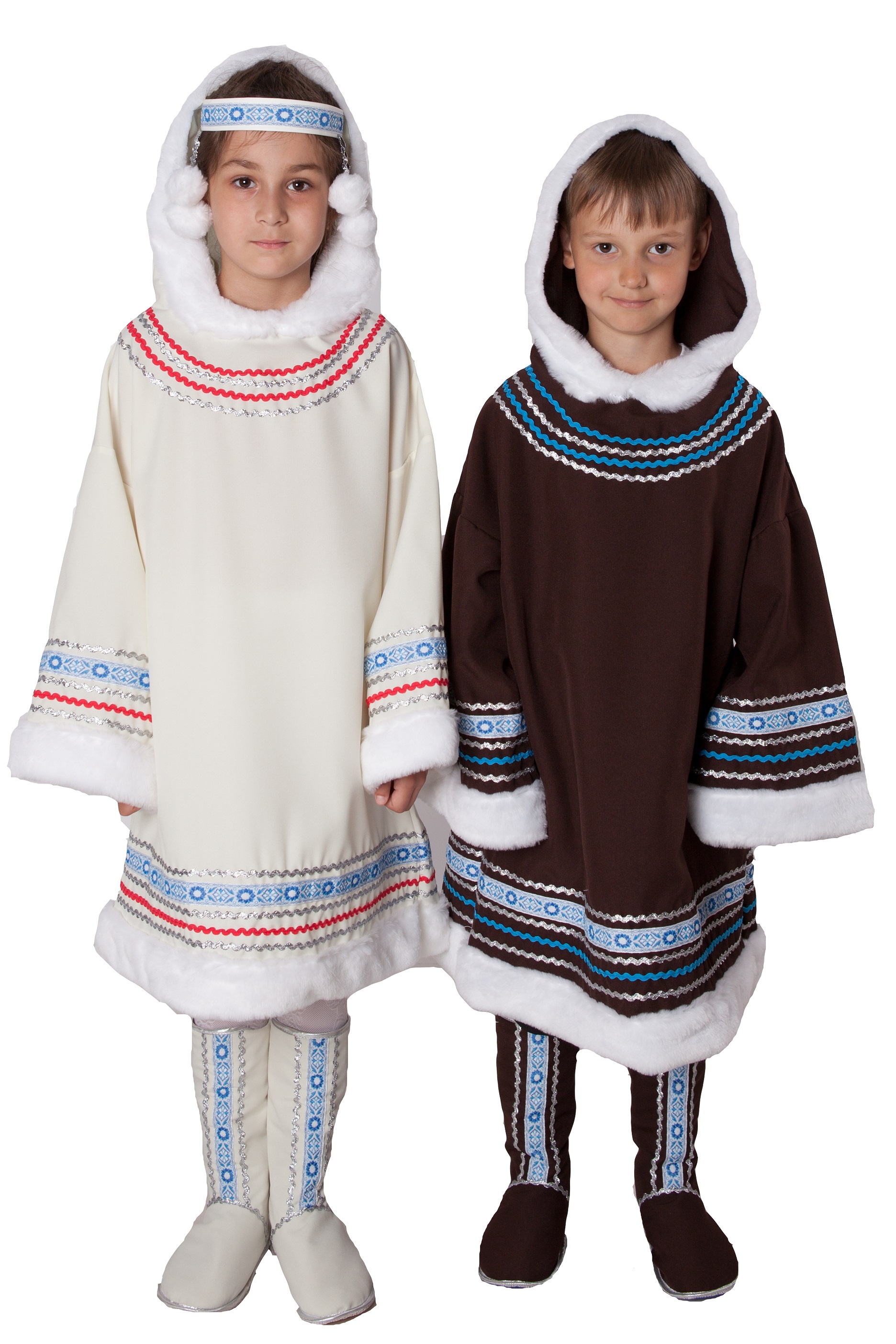 Костюм северных народностей (мальчик) малица, унты