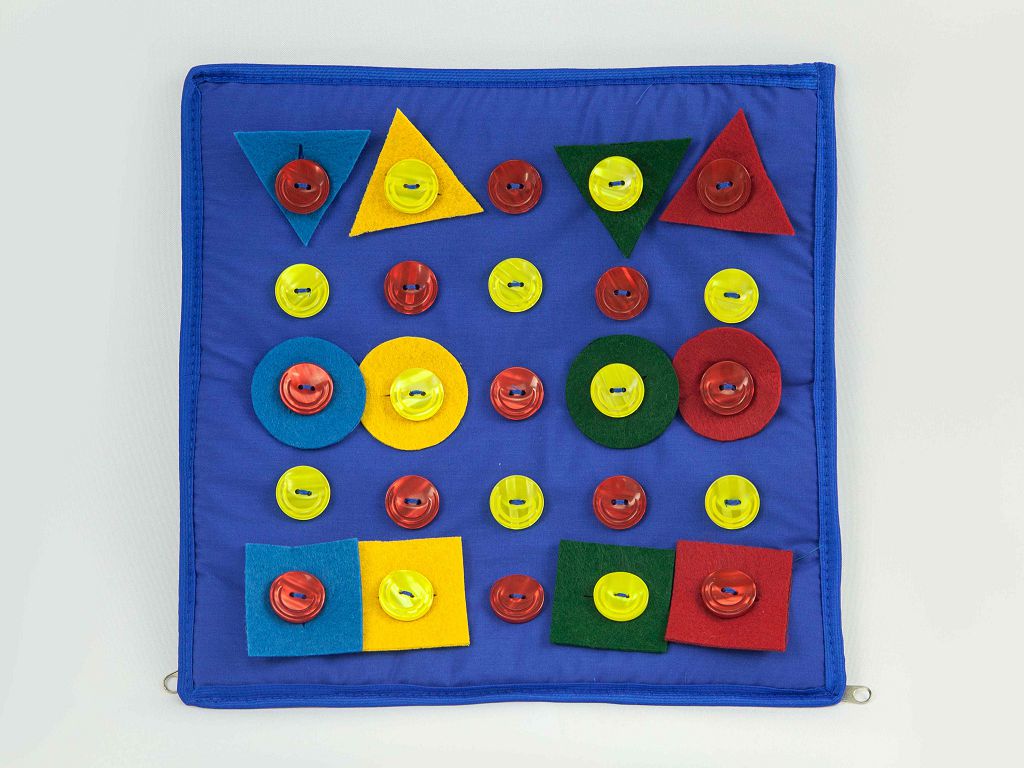 Синий квадрат Пуговицы