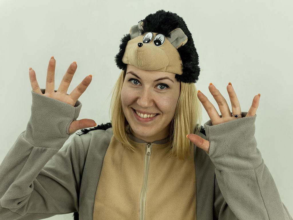 Ёж (комбинезон + шапочка)