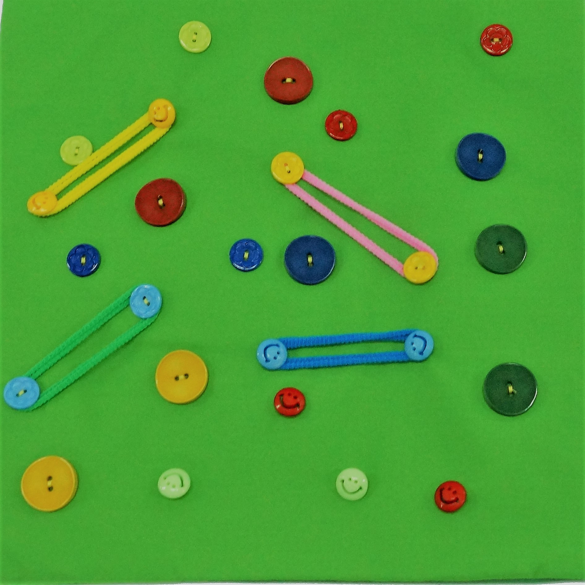 Комплект сенсорных квадратов в сумке для хранения