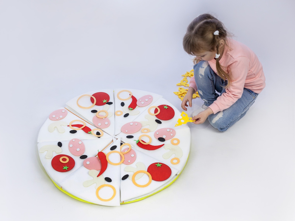 Игровой набор Пицца с сумкой для хранения