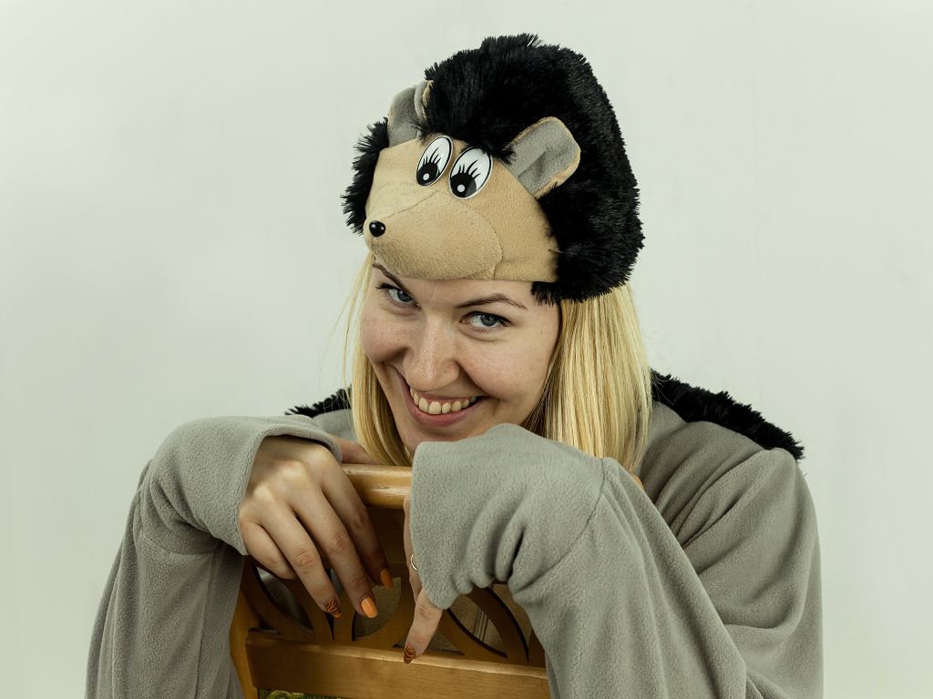 Ёж (комбинезон + шапочка)