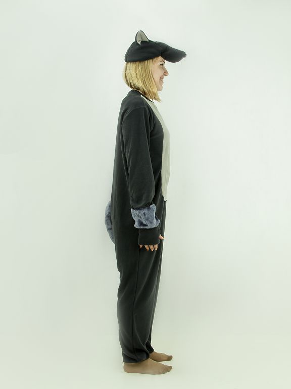 Волк (комбинезон + шапочка)