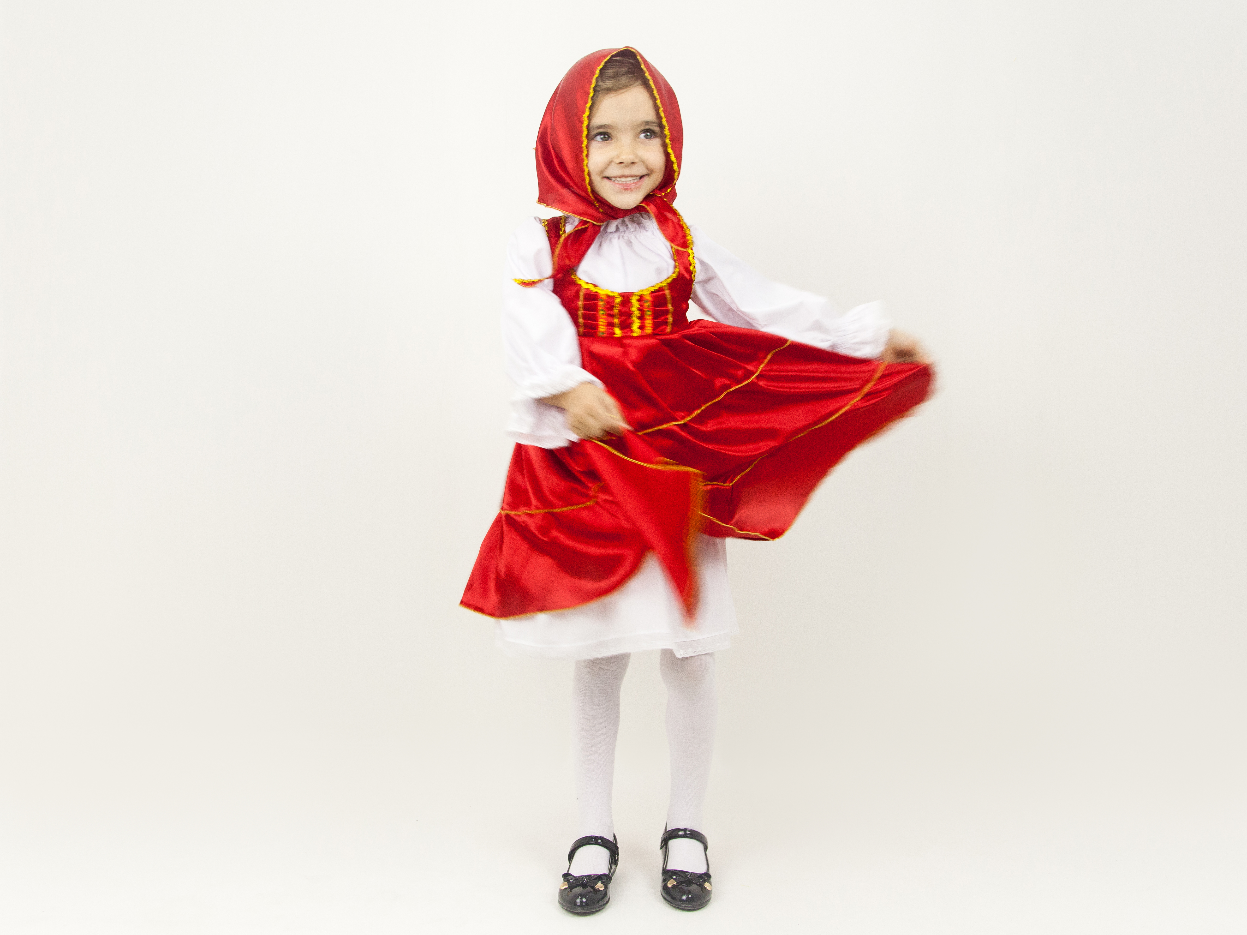 Матрешка (сарафан + косынка + платочек)