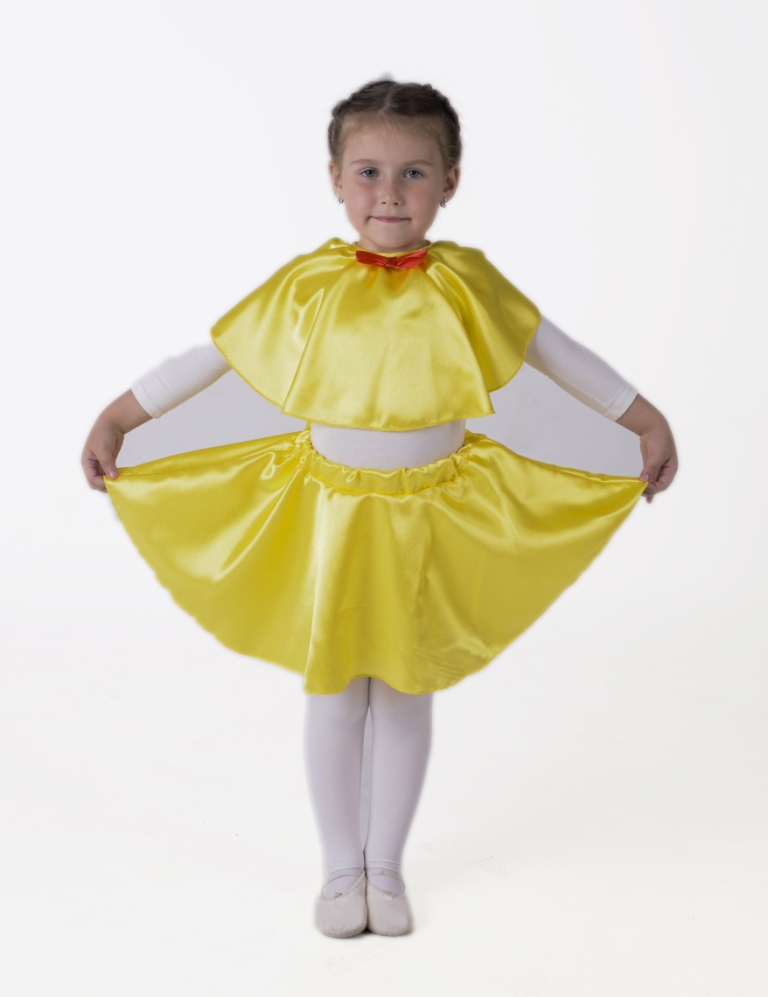 Юбка - солнце из крепсатина