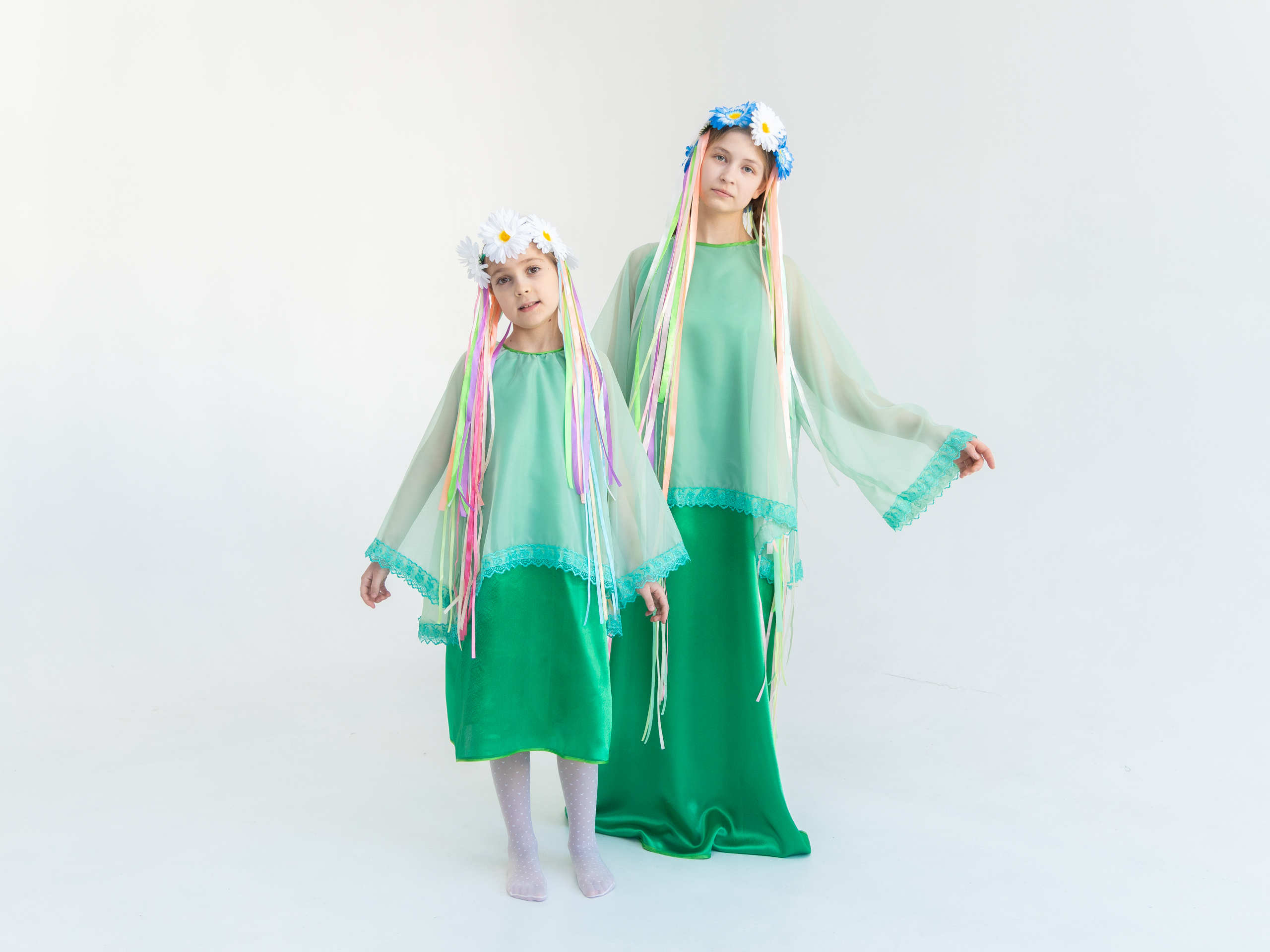 Лето (женский) платье + головной убор