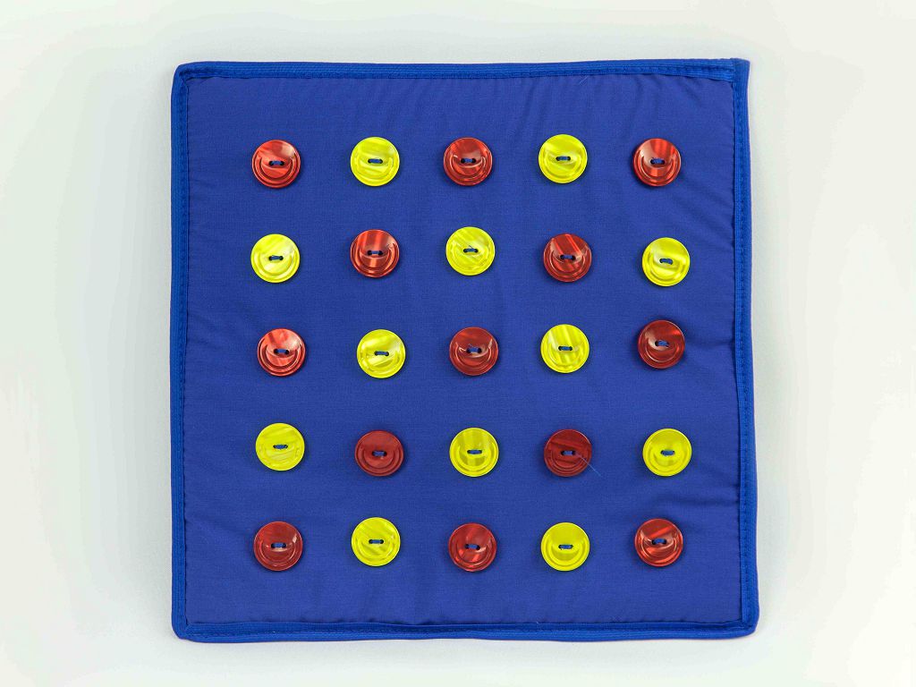 Синий квадрат Пуговицы