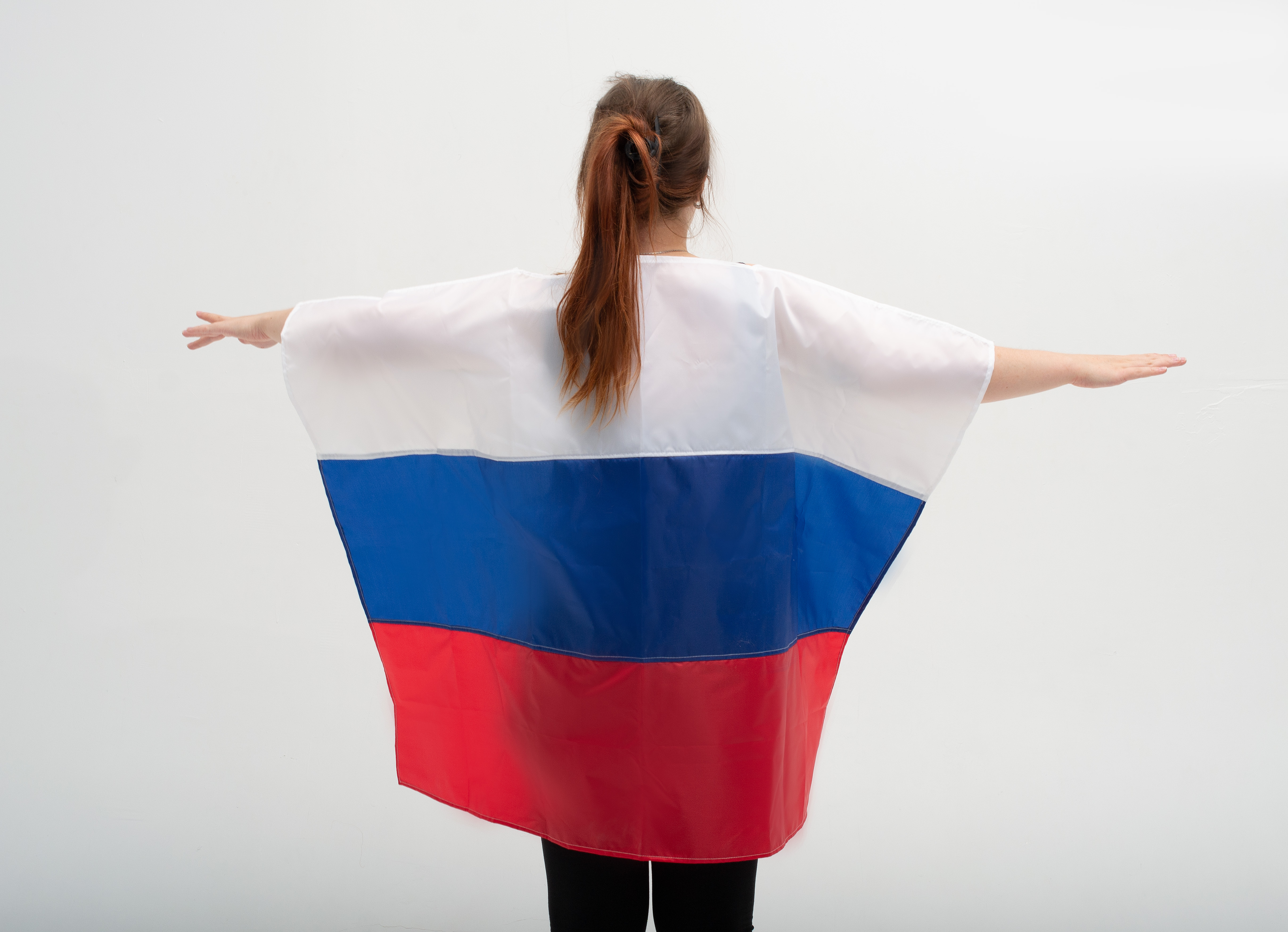 Плащ триколор