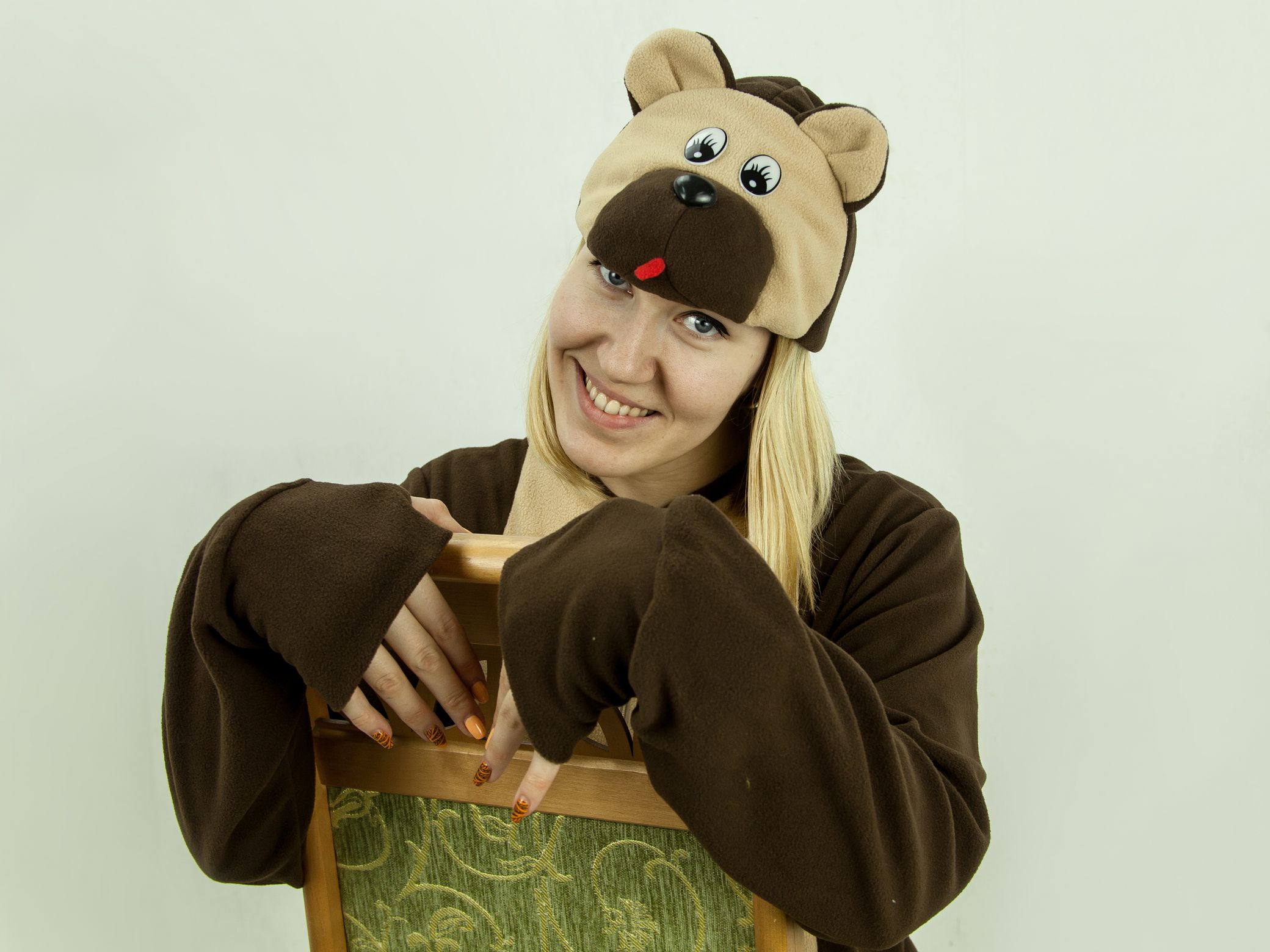 Медведь (комбинезон + шапочка)