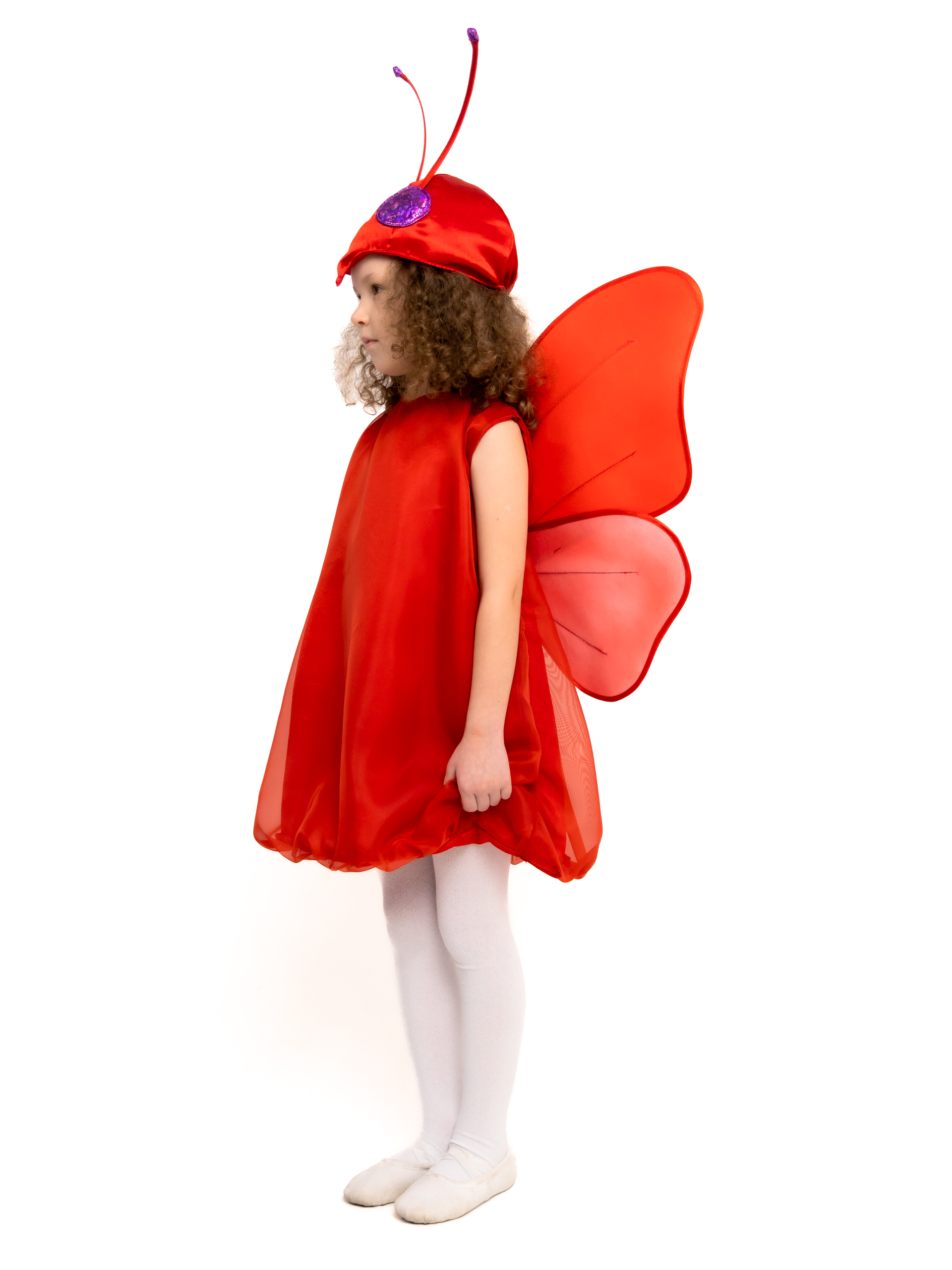 Бабочка (шапочка + платье + крылья)