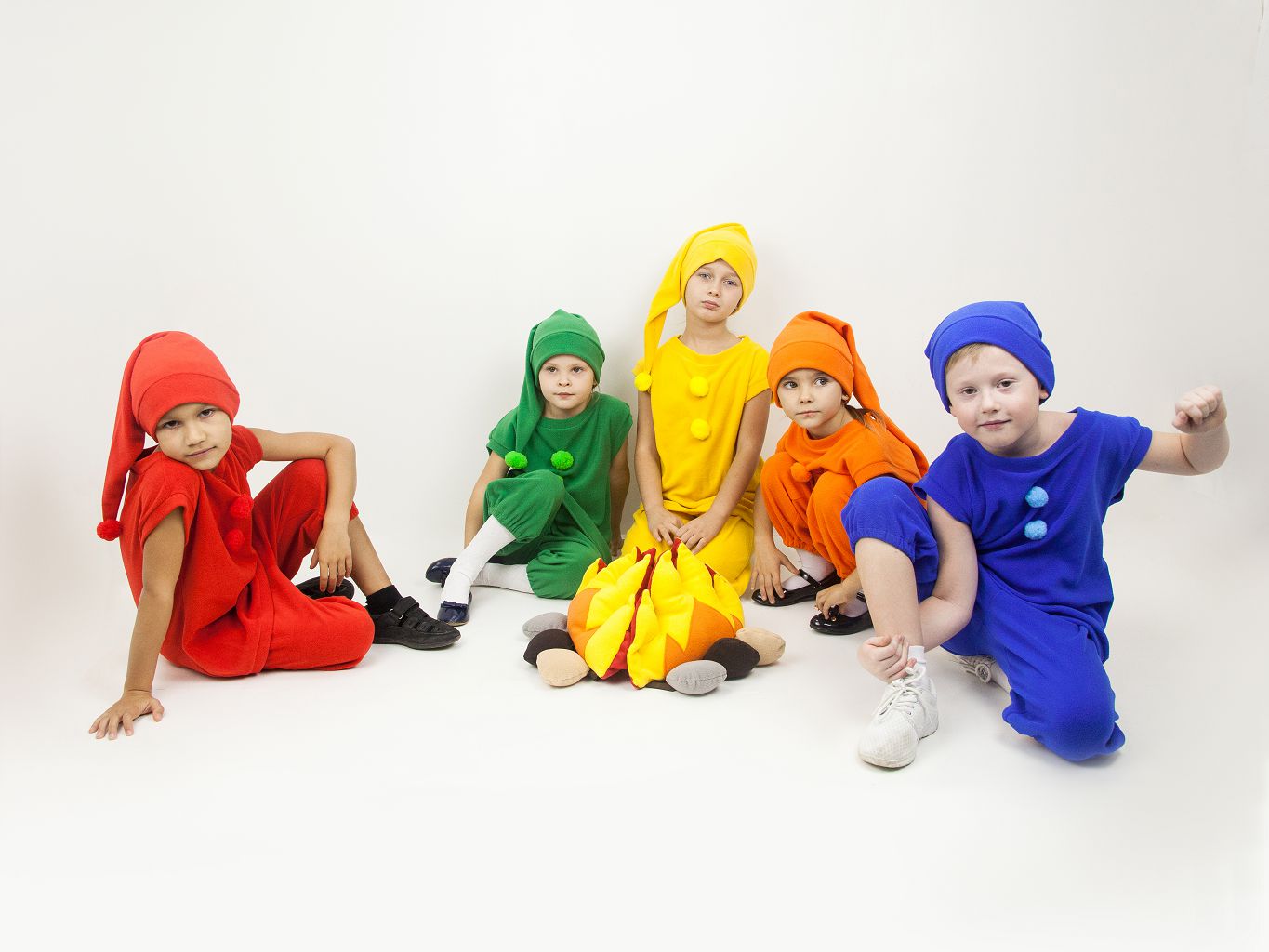 Гном (штаны, колпак, жилет)