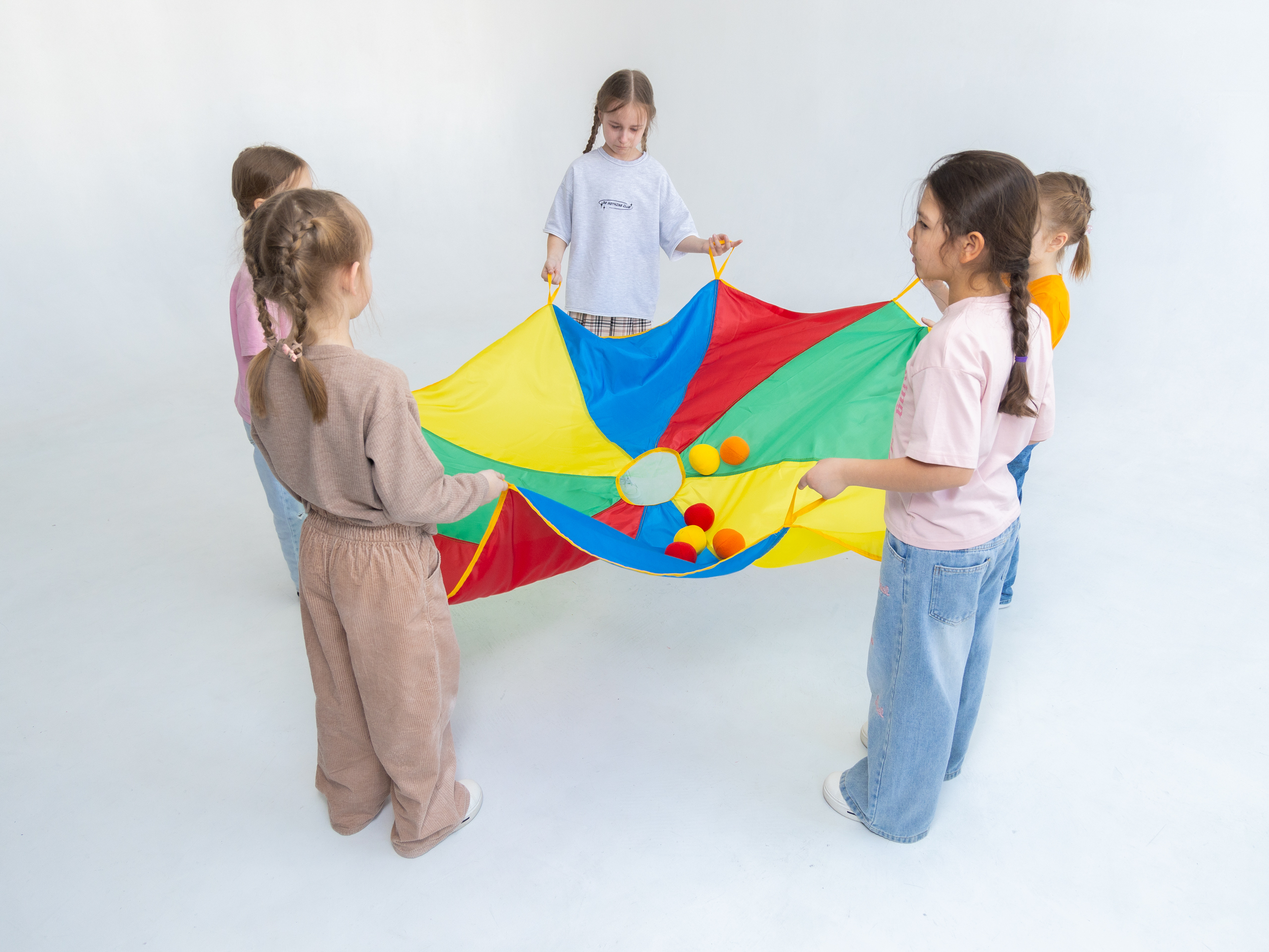 Парашют 1,5 метра с мешком