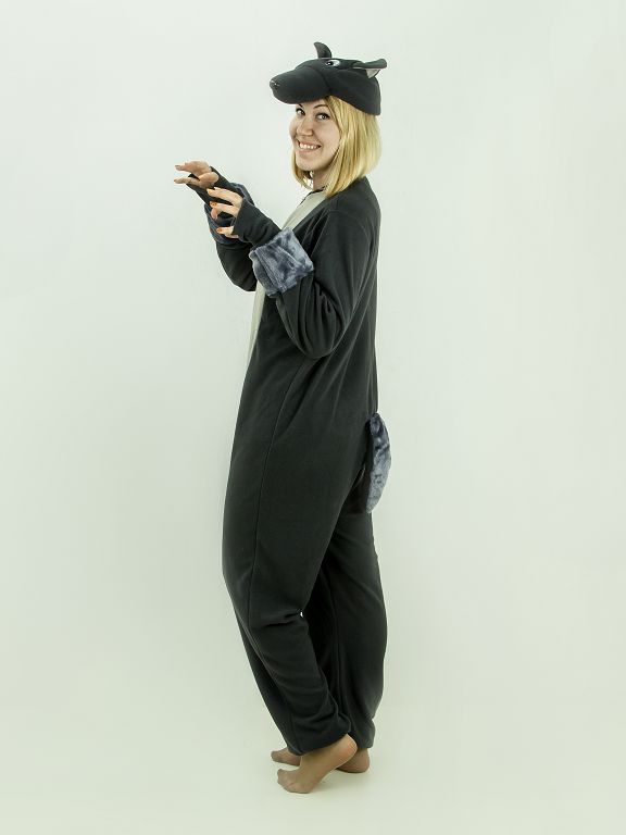 Волк (комбинезон + шапочка)