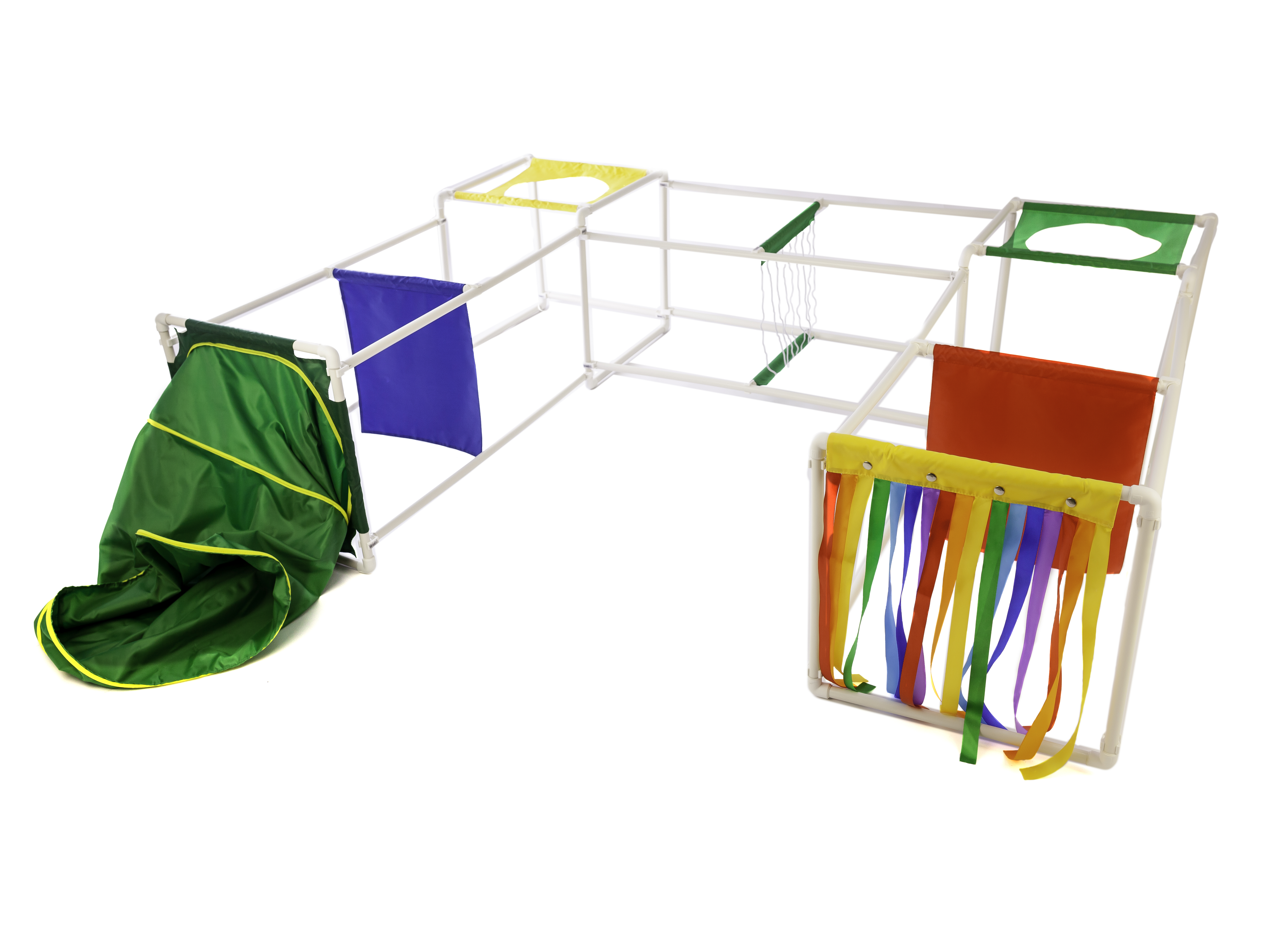 Лабиринт.Трансформируемый напольный комплекс для подлезания, перелезания, перешагивания