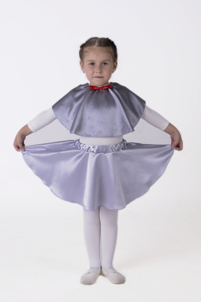 Юбка - солнце из крепсатина