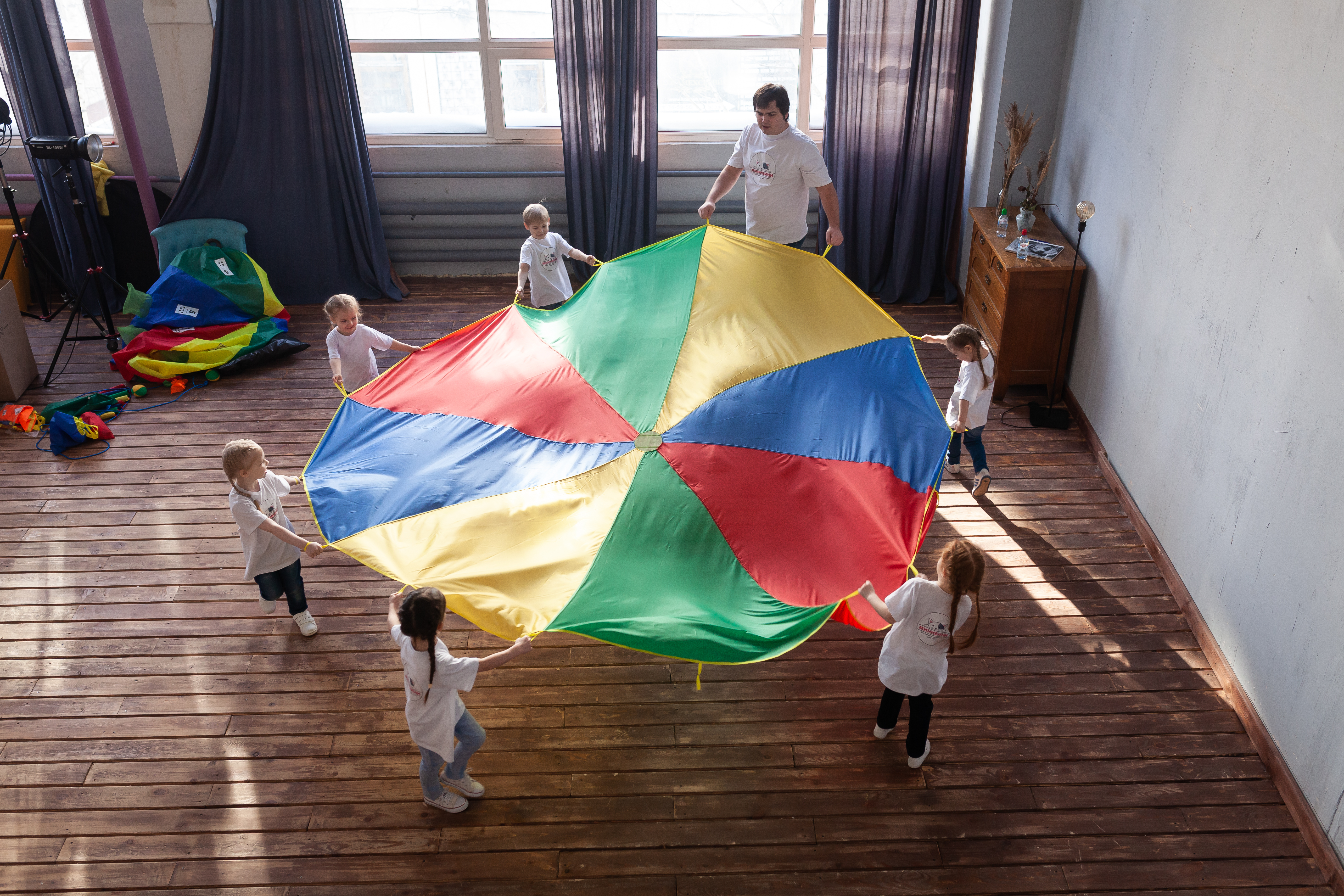 Парашют 2,5 метра с сумкой