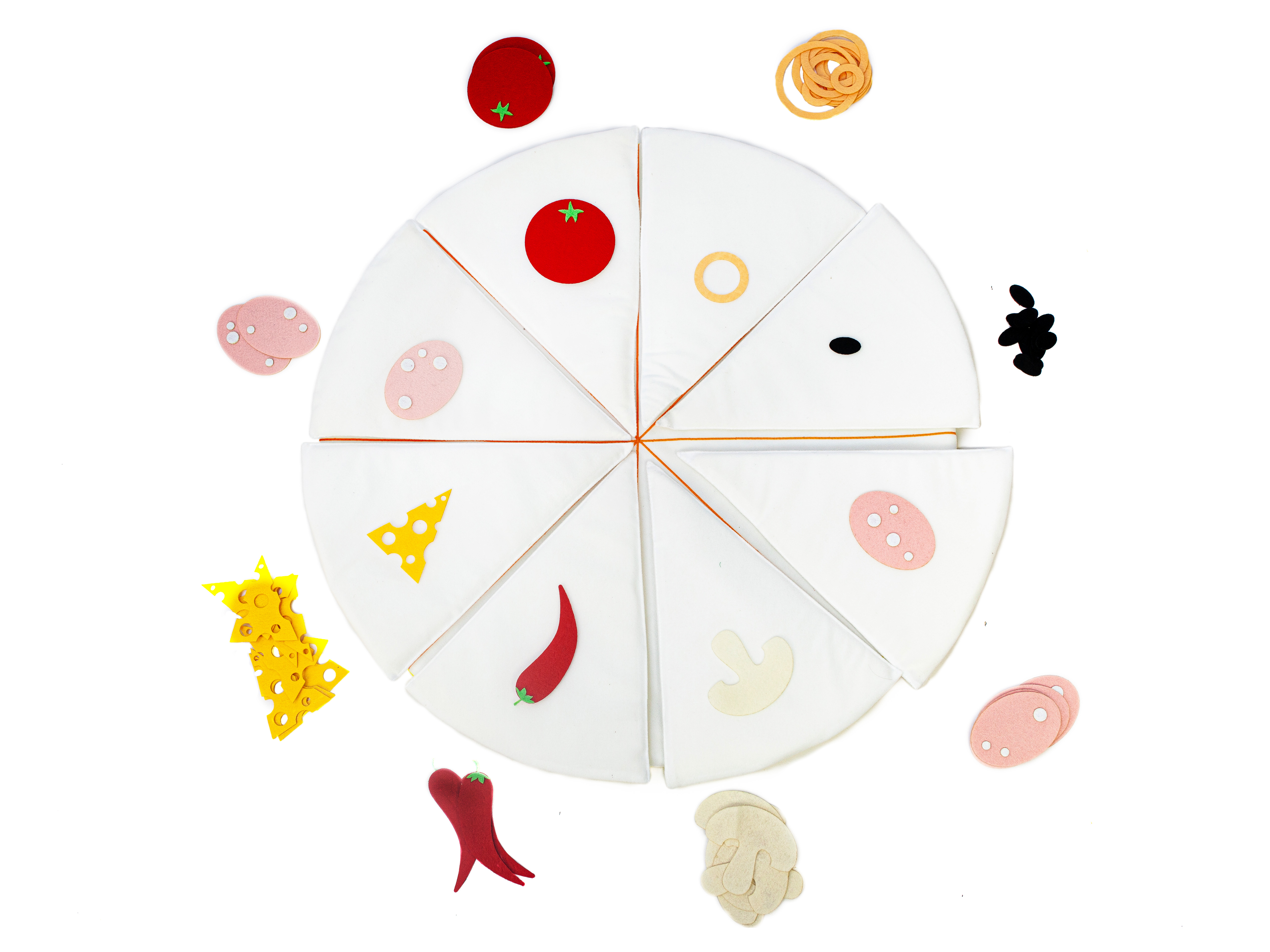 Игровой набор Пицца с сумкой для хранения