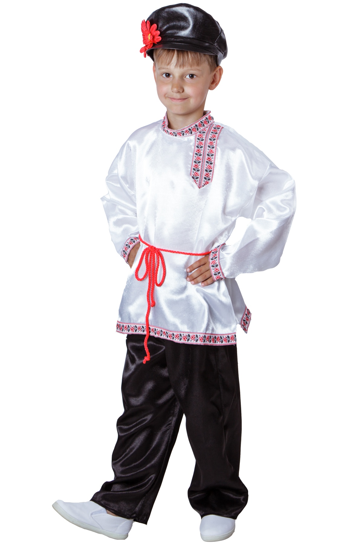 Брюки крепсатин