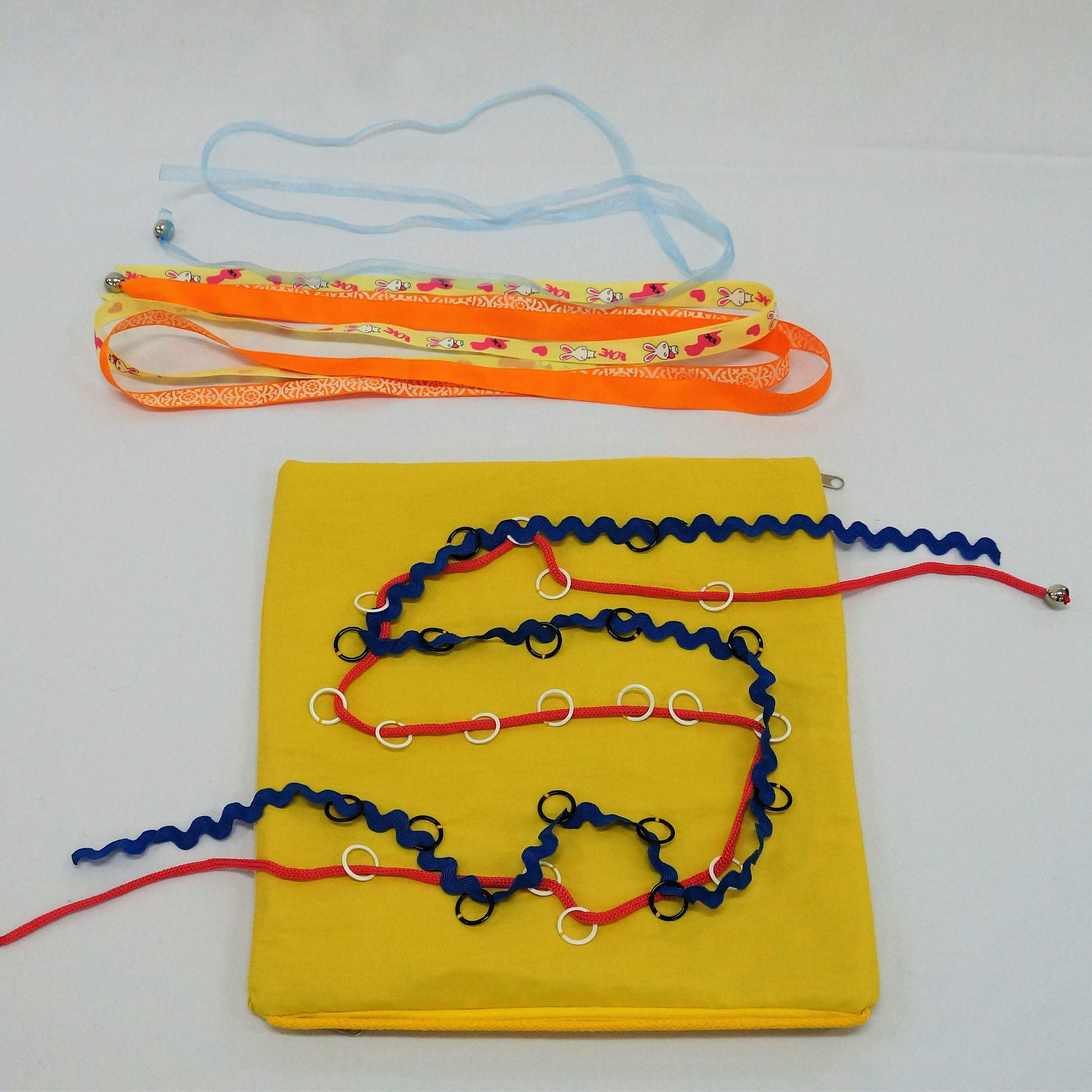 Комплект сенсорных квадратов в сумке для хранения