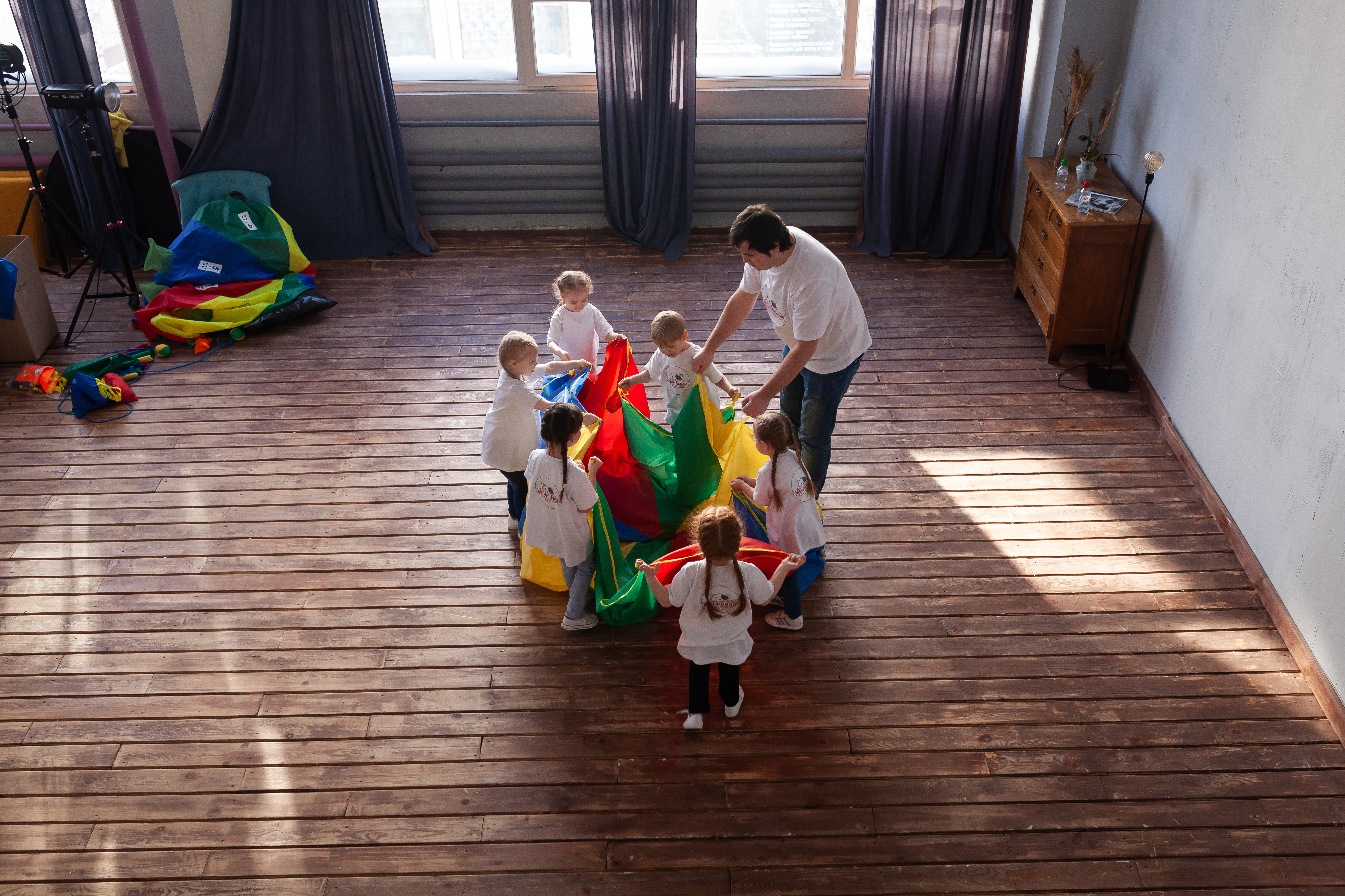 Парашют 2,5 метра с сумкой