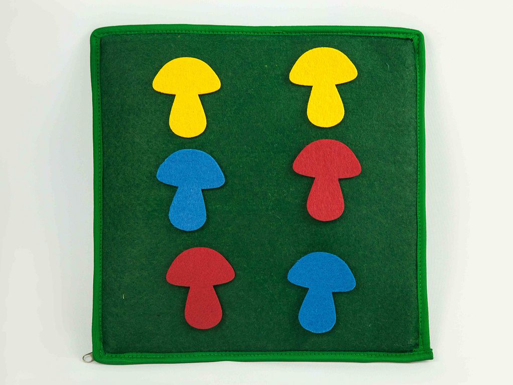 Зеленый квадрат Фланелеграф