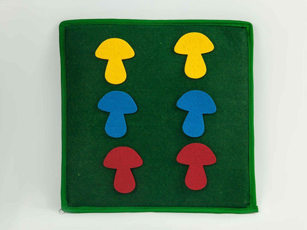 Зеленый квадрат Фланелеграф