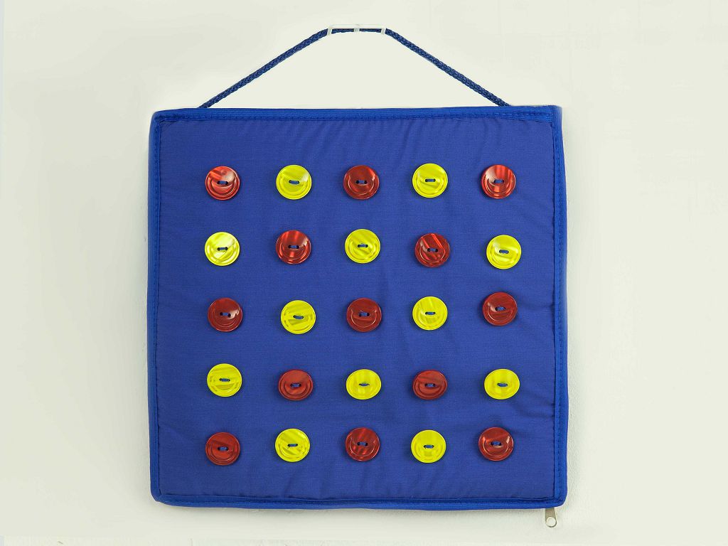 Синий квадрат Пуговицы